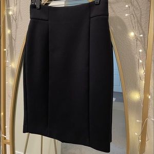 Ann Taylor Double Knit High Waist Seamed Pencil Skirt Size 6